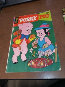 Porky Pig 5 Issue Silver Bronze Age Comics Lot Run Set Collection gold key