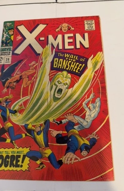 The X-Men #28 (1967)the wail of the Banshee