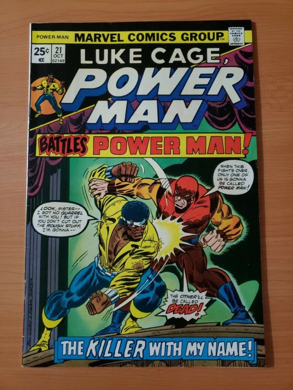 Luke Cage Power Man #21 ~ VERY FINE - NEAR MINT NM ~ 1974 Marvel COMICS