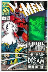 X-MEN#25 VF/NM 1992 FATAL ATTRACTION MARVEL COMICS 
