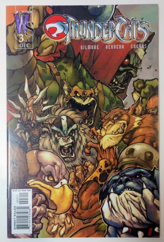 Thundercats #3 (9.2, 2002) Villian Variant Cover 