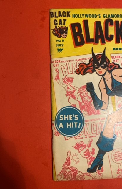 Black Cat Comics #6 (1947) Golden Age Heroine