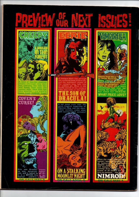 Vampirella #24 - vampire - Horror Magazine - Warren - 1973 - VG