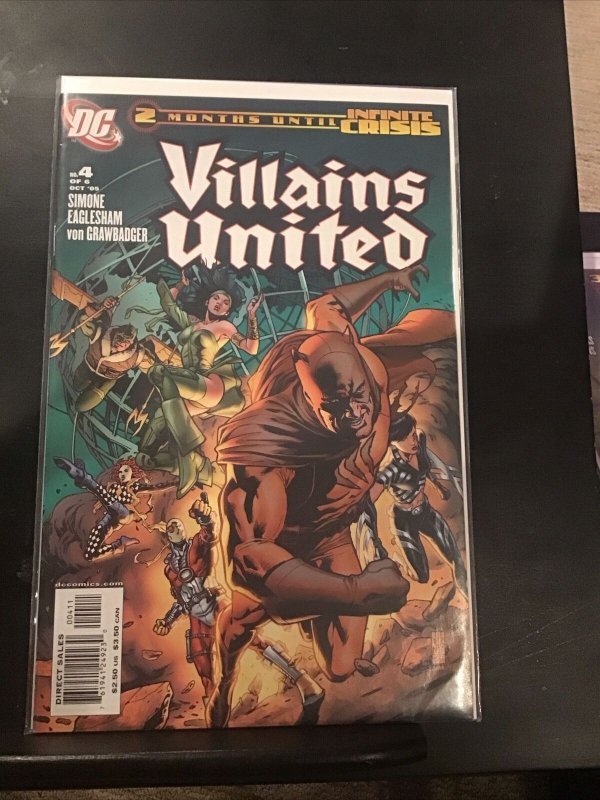 Villains United #4 (DC Comics, October 2005)