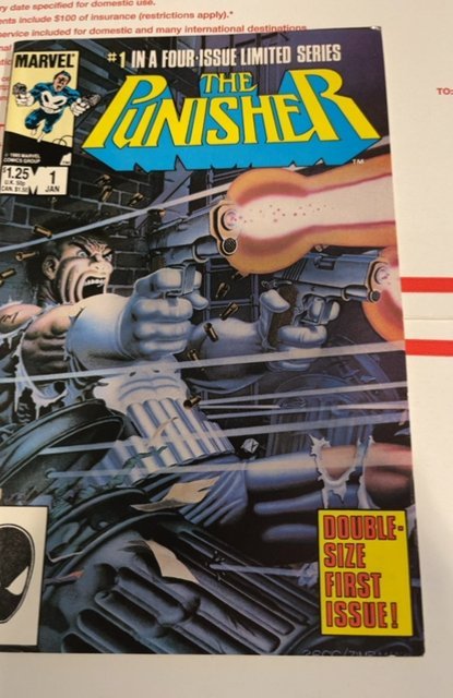 The Punisher #1 (1986) double size first limited series - Mike Zeck