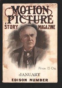MAG: Motion Picture Story 1/1914-Thomas Edison photo cover-Special Issue-bio ...