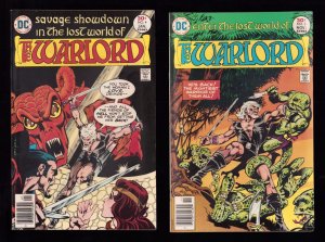 Warlord #1-6 + DC 1st Issue Special #8 - Warlord 1st & 2nd App. 7 Pc LOT 1975/76