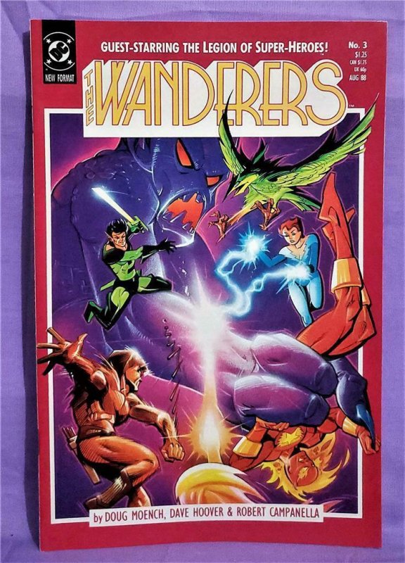 Legion of Super-Heroes THE WANDERERS #1 - 3 Dave Hoover Doug Moench (DC 1988)