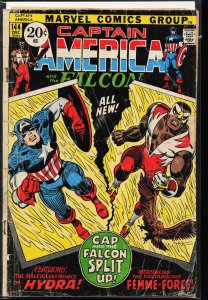 Captain America #144 (1971) Captain America and the Falcon