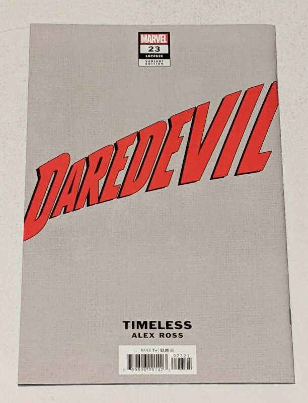 Daredevil #23 Alex Ross Timeless Variant Cover 