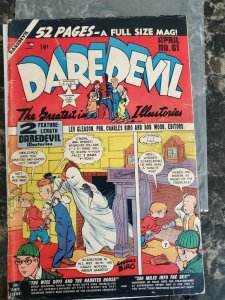 DAREDEVIL COMICS #61 (1950) Lev Gleason Publications G/VG