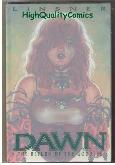 DAWN ; RETURN of the GODDESS hc by Joseph Linsner, NM+, hardcover book