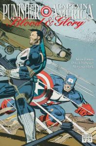 Blood and Glory #3 VF ; Marvel | Punisher Captain America Last Issue