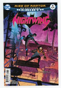Nightwing #8 (2016 v4) Tim Seeley Raptor NM