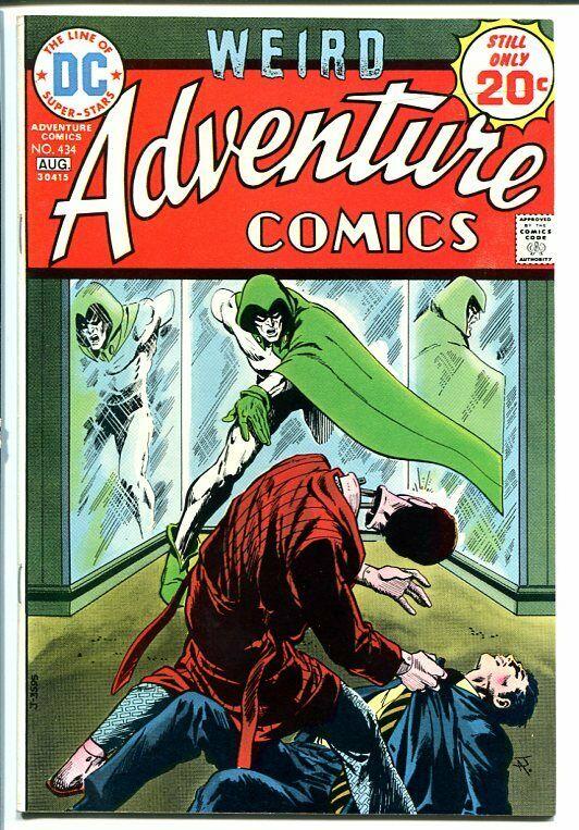 ADVENTURE #434 1974 BOOK LENGTH SPECTRE STORY DC VF