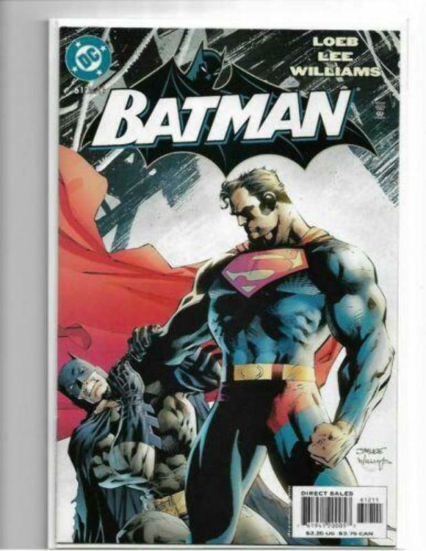 BATMAN #612 - NM/NM+ JIM LEE SUPERMAN/BATMAN - HUSH - HIGH GRADE MODERN AGE KEY