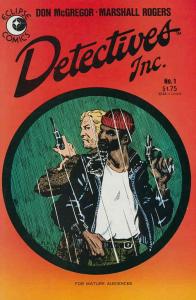 Detectives Inc. (Micro-Series) #1 VF/NM ; Eclipse | Don McGregor