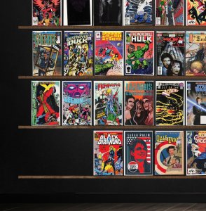 Huge Lot 150+ Comics with Star Wars, The Incredible Hulk, X, Grendel & More!