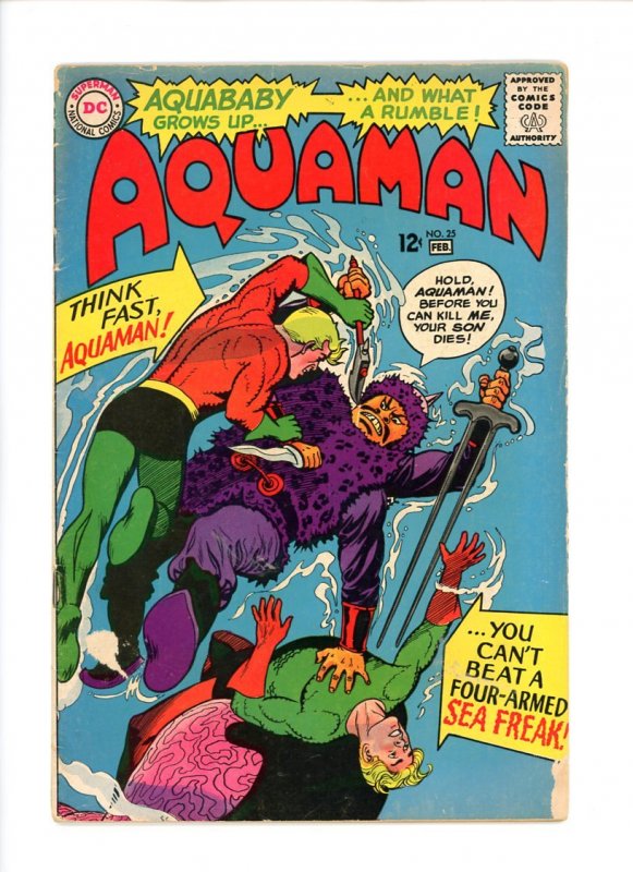 Aquaman #25  1966  VG/F  Nick Cardy Cover and Art!