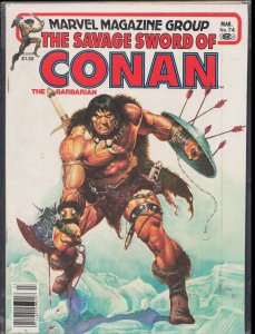 The Savage Sword of Conan #74 (1982) Conan