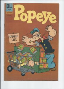 Popeye  #65 - Silver Age - (VG) July/Sept.. 1962