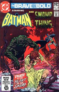 DC Comics The Brave and the Bold #176 Batman and Swamp Thing VF+