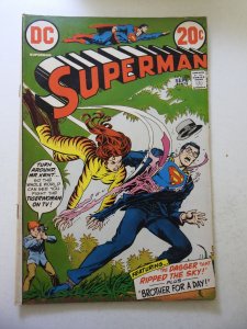 Superman #256 (1972) FN- Condition