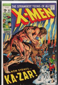 The X-Men #62 (1969) X-Men