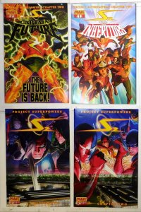 S2 Project Superpowers Lot 4 #0, 0 B,Captain 2,Inheritors 1 2009 Dynamite Comics