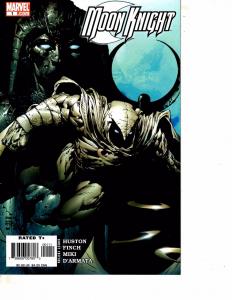 Lot Of 2 Marvel Comic Books Moon Knight #1 5   BH52