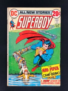 Superboy #190 (1972) Mad Piper of Camp Bravo
