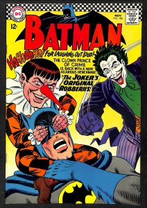 Batman #186 FN- 5.5 Joker Cover!