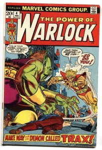 WARLOCK #4 1972-Marvel-Death of Triax the Terrible - comic book