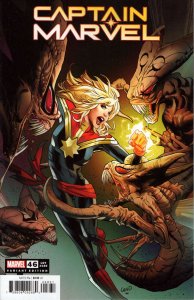 Captain Marvel (11th Series) #46B VF/NM ; Marvel | 180 Greg Land Variant