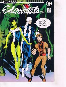 Lot Of 3 Elementals Comico Comic Book #1 6 7  BH50