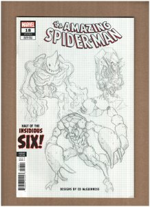 Amazing Spider-man #18 Marvel Comics 2023 Ed McGuinness Variant VF/NM 9.0