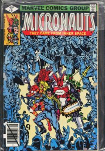 Micronauts #9 Direct Edition (1979) Micronauts [Key Issue]
