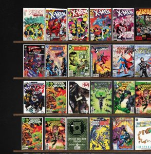 Huge Lot 150+ Comics with Green Lantern, Batman And Robin & More!
