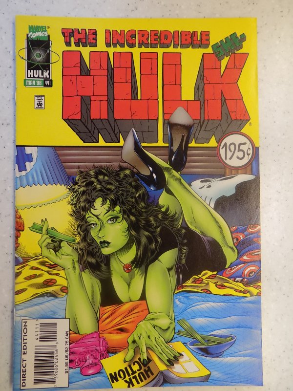 INCREDIBLE HULK # 441 MARVEL GAMMA ACTION ADVENTURE