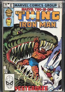 Marvel Two-in-One #97 (1983) The Thing