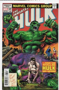 The Immortal Hulk #47 Bennett Cover (2021) Hulk