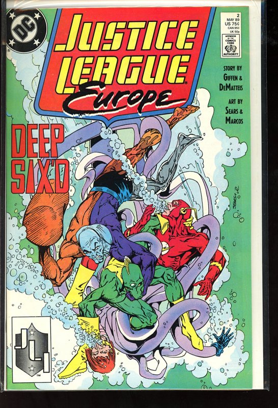 Justice League Europe #2 (1989)