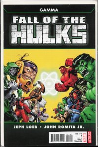 Fall of the Hulks: Gamma Second Print Cover (2010) Hulk