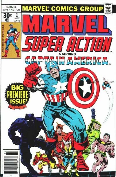 Marvel Super Action #1 (ungraded) stock photo