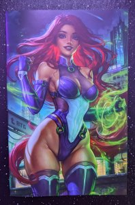 Con Artists #4 || BTG STellar Blaze Starfire Purple Eyes Variant || LTD 50