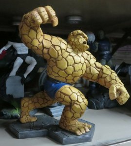 THE THING STATUE by Bowen Designs! 838/4000 NO BOX! Fantastic Four