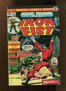 MARVEL PREMIERE #23 (7.5) NAME OF THE GAME IS DEATH! 1975