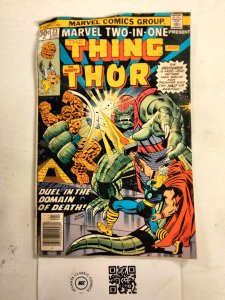 Marvel Two-In-One #23 GD Marvel Comic Books Thing Thor Avengers 7 HH34