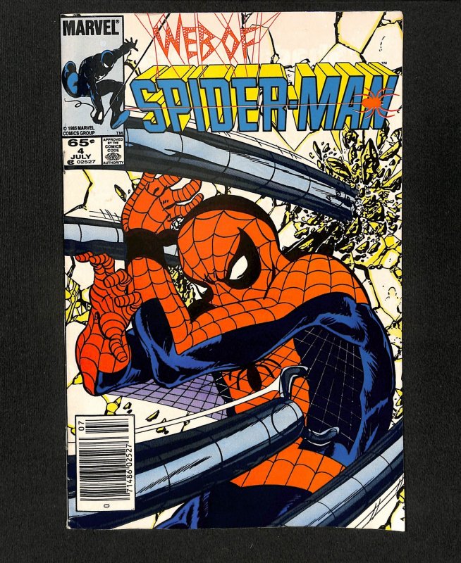 Web of Spider-Man #4 Newsstand Variant