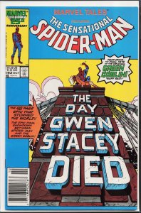 Marvel Tales #192 Newsstand Edition (1986) Spider-Man